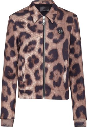 Philipp Plein Jacket Leopard