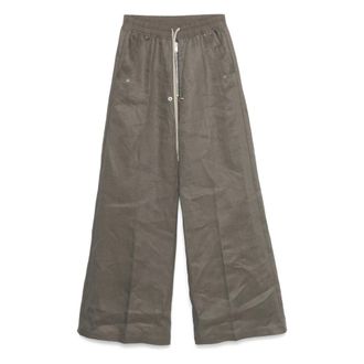 Rick Owens Heren, Broeken, Grijs, Maat: S Katoen