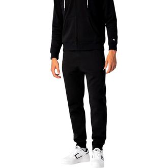 Champion Small Logo Zipped Pocket Pant - Heren - Broeken - Zwart - Maat: XS