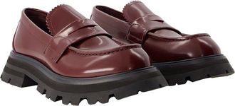 Alexander McQueen Alexander Mcqueen Womens Leather Loafer (Authentic Pre-Loved)