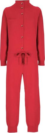 Laneus knitted jumpsuit - Red