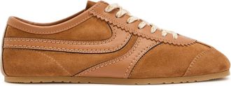 Dries Van Noten Dustin Panelled Suede Sneakers - Brown - 41 (IT41 / UK8)