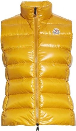 Moncler Jassen, Dames, Geel, L, Lechtal Down Vest