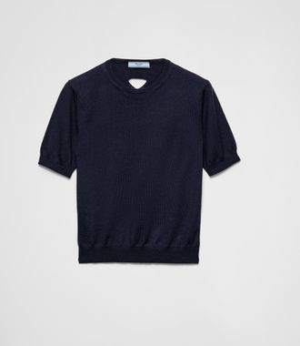 Prada Wool crew-neck sweater