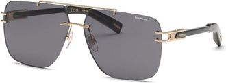 Chopard SCHL78 300F Mens Sunglasses Gold Size 65