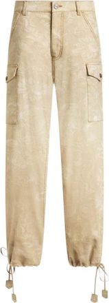 Etro Beige Relaxed High Rise Jeans