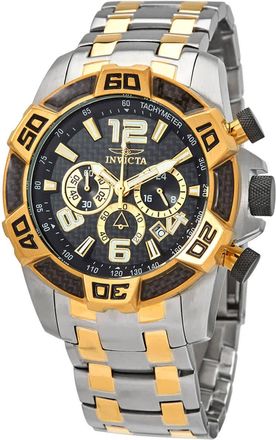 Invicta Pro Diver Chronograph Black Dial Mens Watch 25856