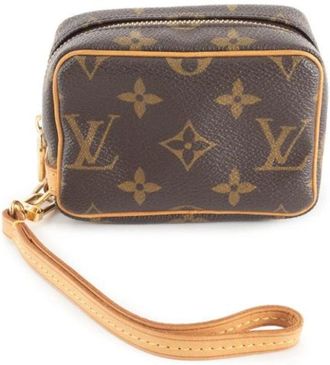 Louis Vuitton Pre-owned Clutches, female, Multicolor, Size: ONE SIZE Pre-owned Vintage Canvas Clutch