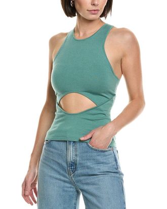 Sally Lapointe Lapointe Wool, Silk, & Cashmere-Blend Tank Top