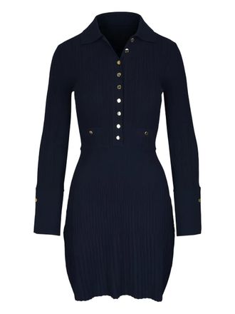 Veronica Beard Lauper midi dress - women - Viscose/Polyester - S - Blue