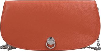 Gianni Chiarini Deva Clutch - Dames - Schoudertassen - Oranje - ONE Size - Leer - Tassen
