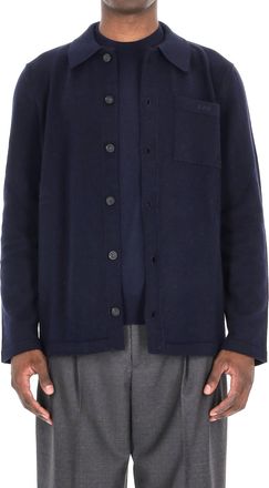 A.P.C. Wool Cardigan with Pocket