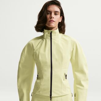 Nike Womens x Jacquemus GORE-TEX Jacket in Yellow | HQ6177-868
