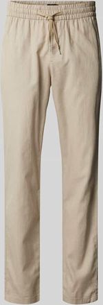 Matinique Regular Fit Leinenhose mit elastischem Bund Modell barton in Ecru, Größe S