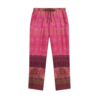 Pierre-Louis Mascia Dames, Broeken, Veelkleurig, Maat: XS Zijde