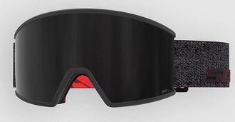 Scott Ambit Black/Red Goggle schwarz