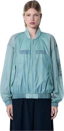 Maison Margiela Sportjas - Dames - Bomber jackets - Groen - XL - Nylon - Jassen