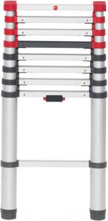 Hailo Scala telescopica 11 gradini - Lunghezza 3.20m - Altezza mass. di lavoro 4.00m - 7113-112