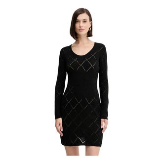 Twinset Dames, Jurken, Zwart, Maat: XS Wol