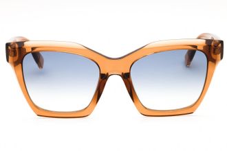 Furla SFU621V Gradient Lens Cat-Eye Sunglasses - Orange