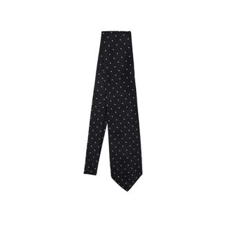 Destin Destin, Accessoires, Heren, Blauw, ONE Size, Polka Dot Zijden Stropdas