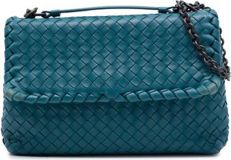 Bottega Veneta Pre-owned Bottega Veneta Small Nappa Intrecciato Olimpia Shoulder Bag Ladies TX8ZL2R66STS3HX2