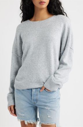 Rip Curl Emily Crewneck Sweater in Light Grey Marle at Nordstrom, Size Xx-Small
