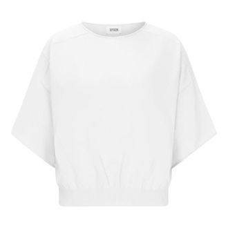 Drykorn Womens Pullover Knit T-Shirt - female - Drykorn - Round-neck Knitwear - White - XS - Knitwear