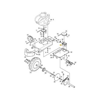 STIGA Sports Caja De Engranajes Original Stiga Para M&aacute;quina De Entallado Nt 60 1126-8074-01