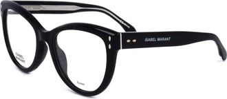 Isabel Marant Zwarte Brilmonturen IM 0089/G - unisex - Brillen - Zwart - 53 MM - Accessoires