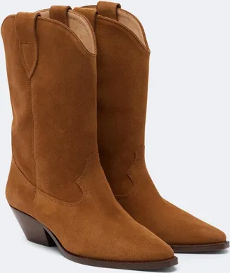 Isabel Marant Duerto suede cowboy boots