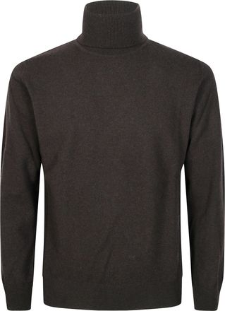 Altea Fine-Knit Long-Sleeve Turtleneck Sweater