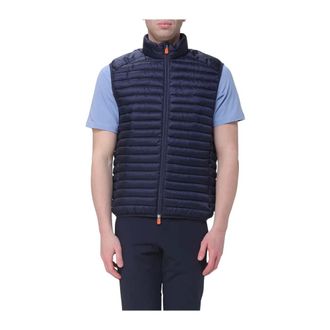Save The Duck Vests, male, Blue, Size: 3XL Save The Duck Jackets Blue