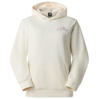 The North Face Monte Graphic Hoodie Hoodie f&uuml;r Damen | wei&szlig;