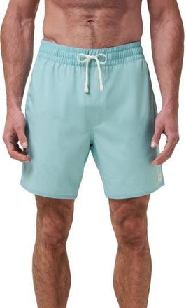 Travis Mathew Acropolis Board Shorts in Eggshell Blue at Nordstrom Rack, Size Xx-Large