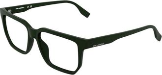 Karl Lagerfeld Optical Frame - Heren - Brillen - Groen - 56 MM - Accessoires