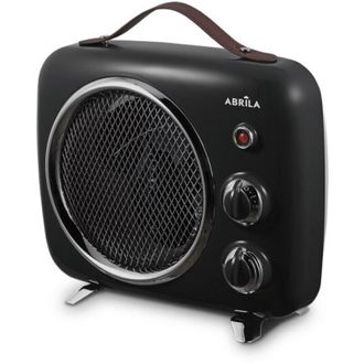 Fabrilamp Termoventilador El&eacute;ctrico Taranto Negro/gris 2000w 2 Potencias 3 Funciones Termostato (27,2x31,5x13,5cm)