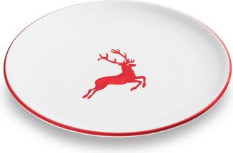 Gmundner Keramik Gmundner Keramik - Gmundner Cer&aacute;mica Ciervo Rojo Rub&iacute;, Plato/copa (&oslash; 25cm)