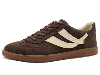 Vince Oasis-W Lace-Up Womens Shoes Cacoa Brown/Moonlght : 6.5 M, Leather/Suede