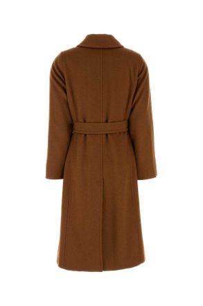 Max Mara Camel Wool Coat - Brown
