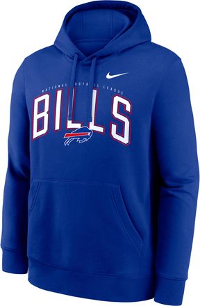 Nike Buffalo Bills Club Nike Mens NFL Pullover Hoodie in Blue | NKDK4DA81-L3P
