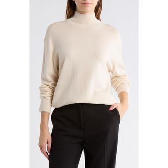 Vince Weekend Wool & Cashmere Turtleneck Sweater in Chiffon at Nordstrom Rack, Size X-Large