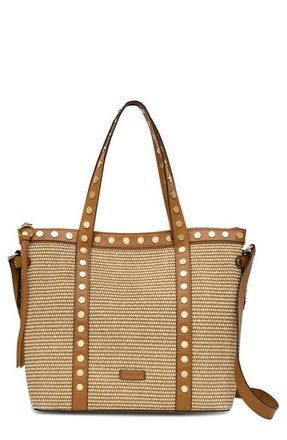 Aim&eacute;e Jagger Tote in Raffia Latte at Nordstrom