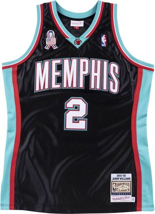 Mitchell & Ness x NBA Memphis Grizzlies 2001-02 Jersey Jason Williams 2 AJY4GS18460-MGRBLCK01JWI
