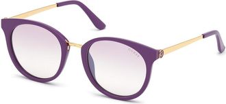 Guess GU7688 81Z Womens Sunglasses Purple Size 52
