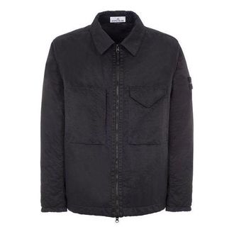 Stone Island Light Outerwear Jacket Black 7715Q0321-V0029