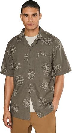 Mountain Hardwear Cottonwoodtm Camp Lite Short Sleeve Shirt Mens T Shirt Tierra Suns Print : 2XL, Cotton/Hemp