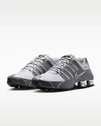 Nike Shox NZ 378341-009 Sneakers Mens Dark Gray Athletic Running Shoes LIQ682