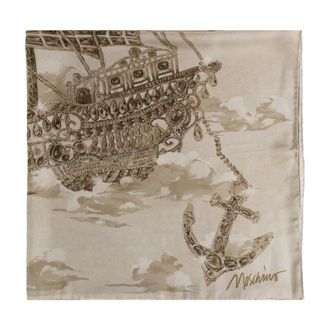 Moschino unisex, Accessoires, Beige, Maat: ONE Size Zijde