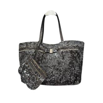 Ferragamo Pre-owned Tote Bags, female, Gray, Size: ONE SIZE Pre-owned Tote Bag